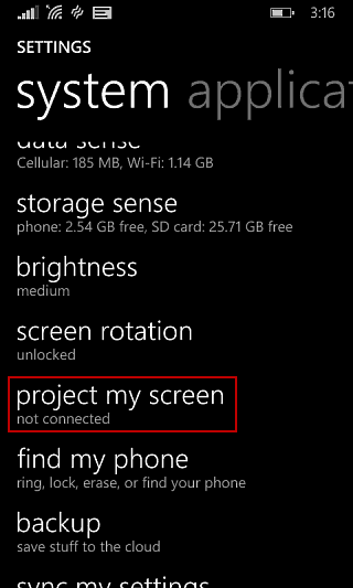 Project My Screen