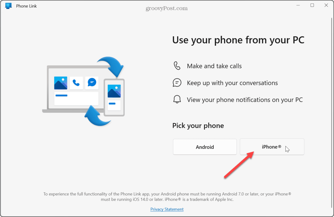 Como conectar seu iPhone ao Windows 11