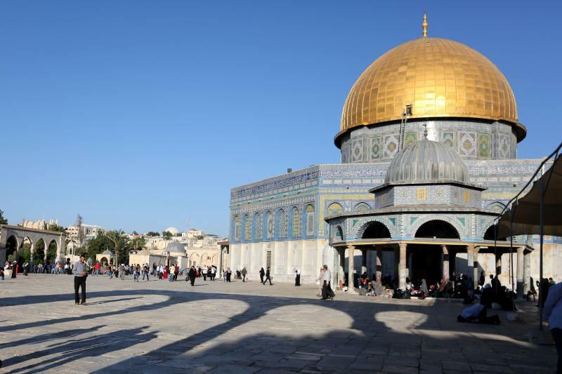Masjid Aqsa está pronto para o mês do Ramadã