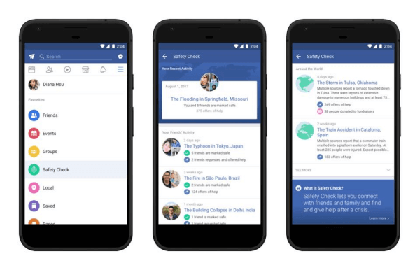 Em breve, o Facebook oferecerá uma Verificação de segurança dedicada, onde os usuários podem ver onde foi ativado recentemente, obter as informações de que você precisa e, potencialmente, ser capazes de ajudar as áreas afetadas.