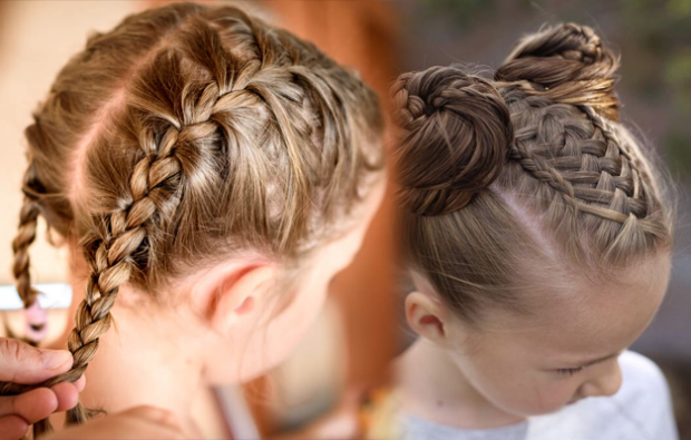 Como fazer penteados trança? Os modelos de cabelo infantil mais fáceis e diferentes e sua construção