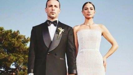 Novos noivos Oğuzhan Koç e Demet Özdemir partilha surpreendente! Esse quadro tem sido muito falado. 