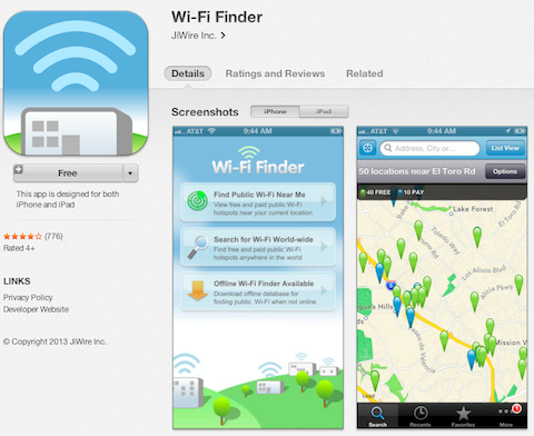 app localizador de wi-fi