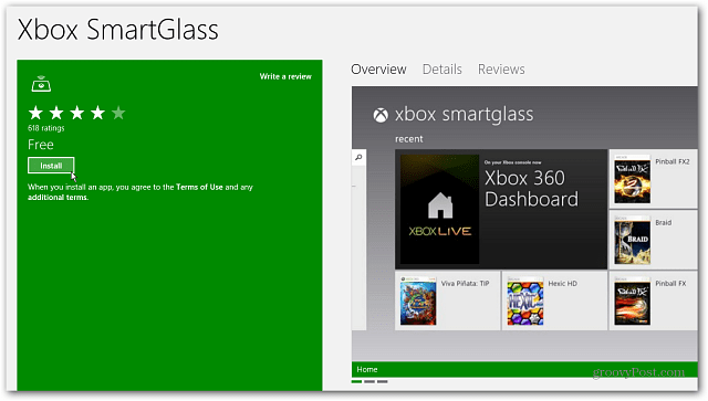 Instale o Xbox SmartGlass