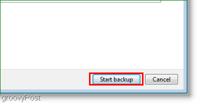 Windows 7: Crie um backup de início da imagem do sistema