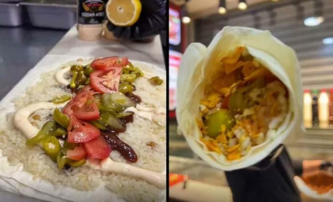 Almôndegas cruas recheadas com mexilhões, arroz e batatas fritas entre wraps! Viralizou no Tiktok