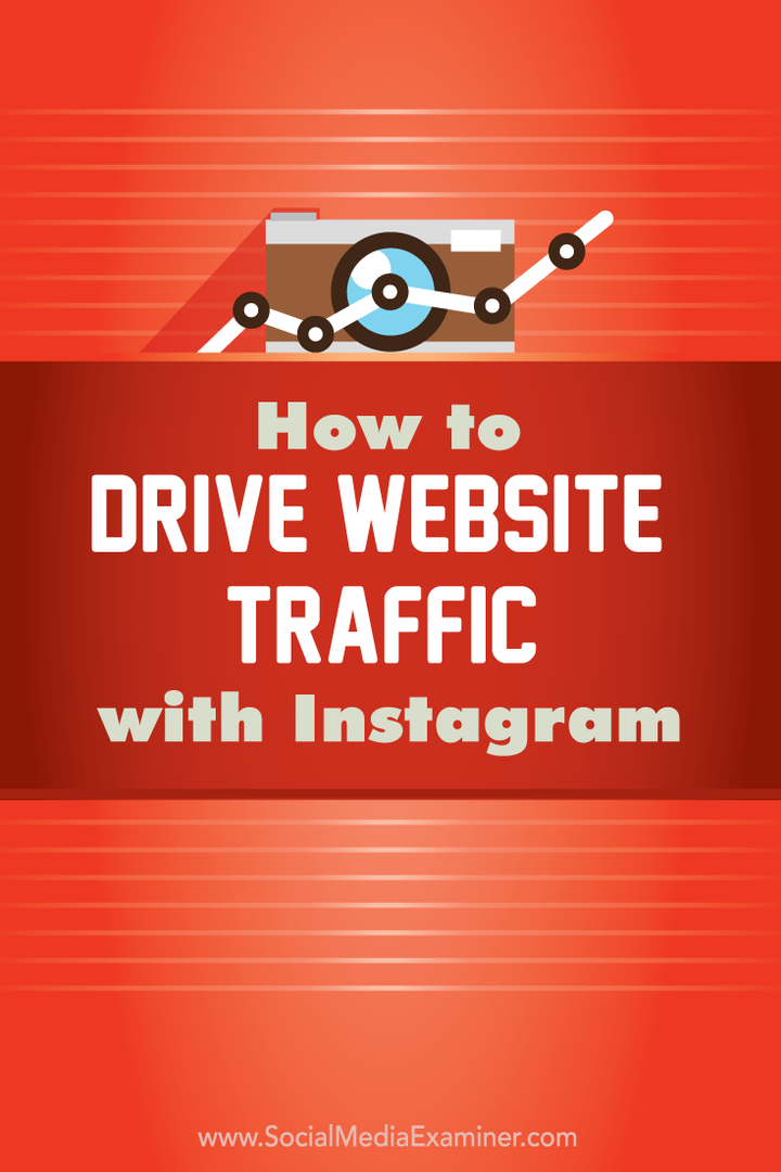 como direcionar o tráfego do site com instagram