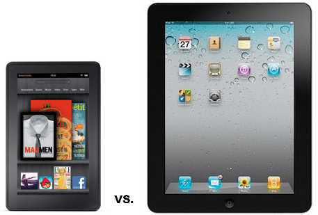Amazon e Apple: como o Kindle Fire Tablet e iPad 2 se comparam às especificações