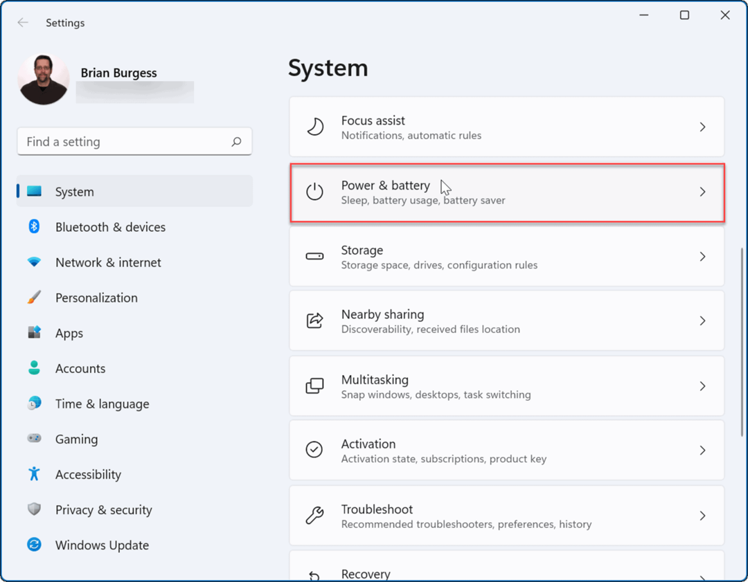 melhorar a vida útil da bateria no Windows 11