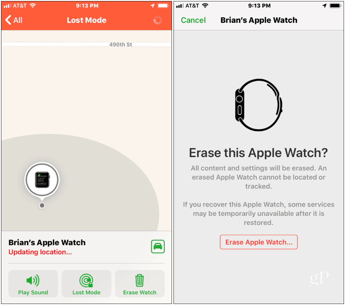 Limpe o Apple Watch