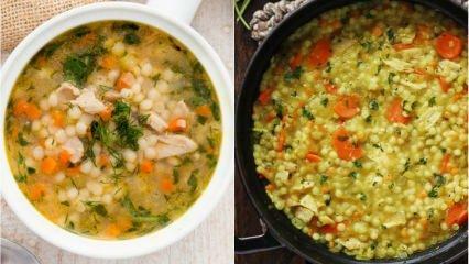 Como fazer sopa de cuscuz? A receita de sopa de cuscuz mais fácil e deliciosa