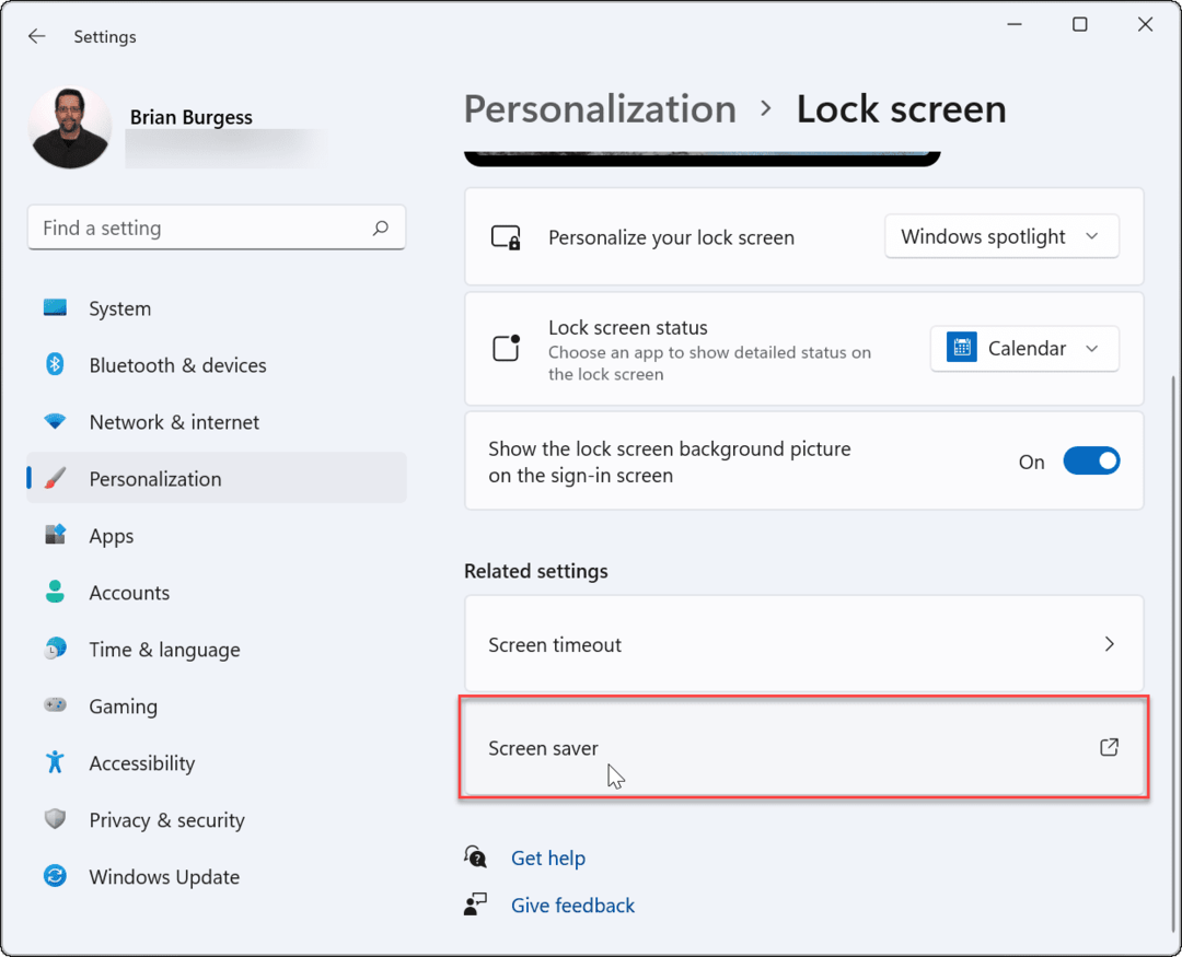 Como habilitar e usar protetores de tela no Windows 11