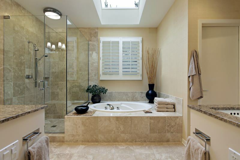 Quantos metros quadrados deve ser o tamanho ideal do banheiro e cabine de duche?