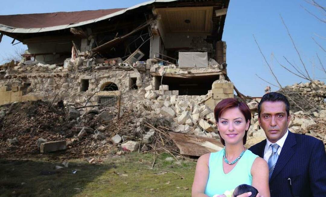 A série 'Zerda' foi filmada! A mansão Hurşit Ağa foi destruída no terremoto