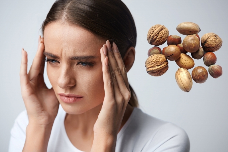 altos níveis de cortisol geralmente causam estresse na dor de cabeça, nos quais alimentos ricos em ômega 3 podem ser consumidos
