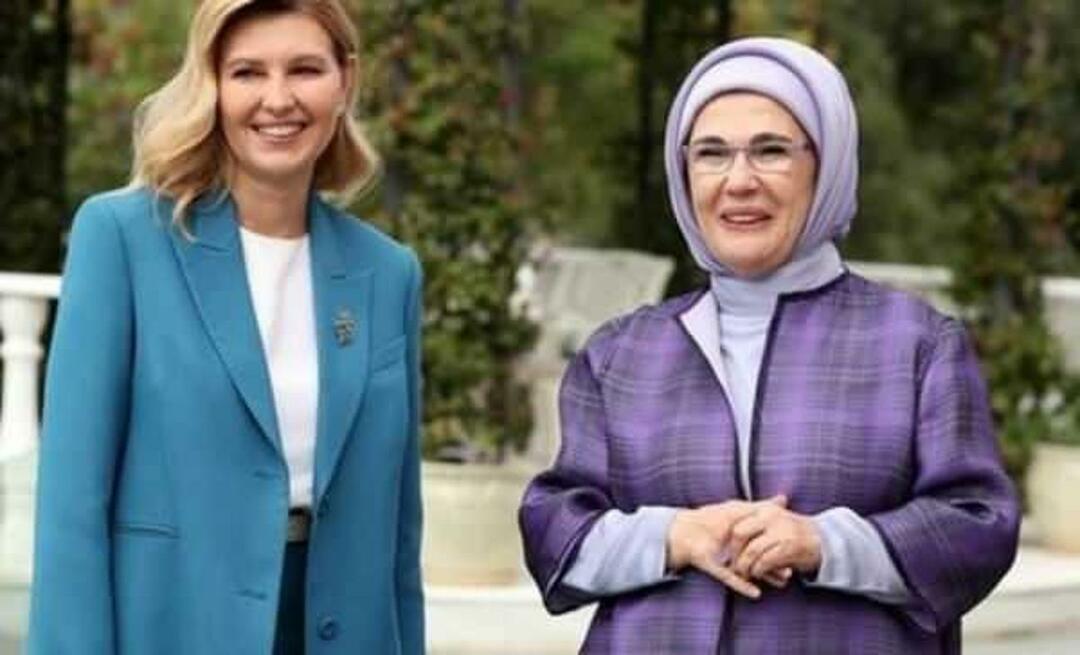 Olena Zelenska está grata à primeira-dama Erdoğan pelo que ela fez pelos órfãos ucranianos!