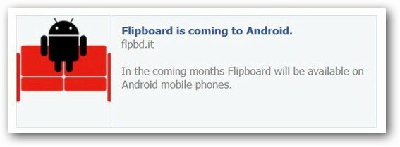 Flipboard para Android agora pode ser seu