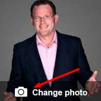 alterar o LinkedIn no recurso de foto de perfil