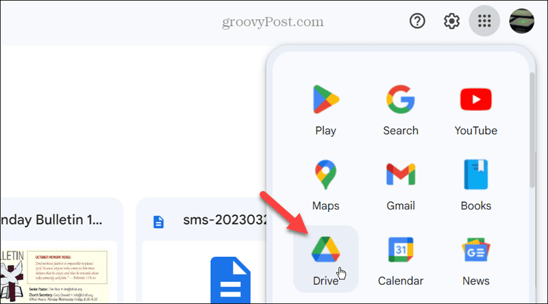 Verifique o armazenamento do Gmail