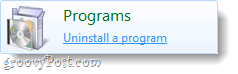 desinstalar um programa no windows 7