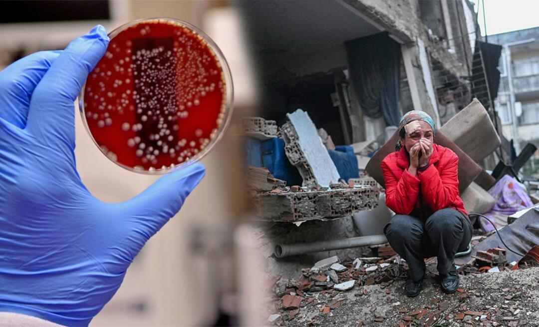 A medida do 'teste de fezes' em Hatay, atingida pelo terremoto! O que é o exame de fezes e para que serve?