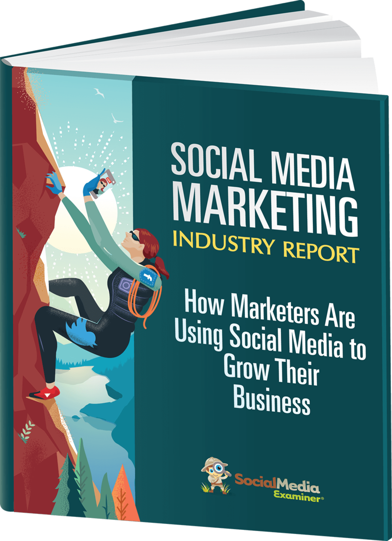Relatório da indústria de marketing de mídia social 2019.