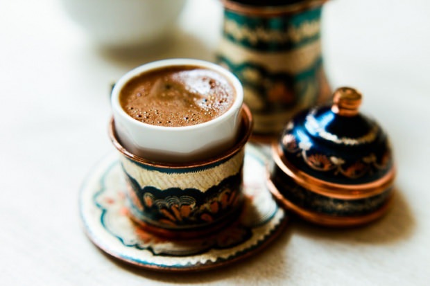 como fazer café turco
