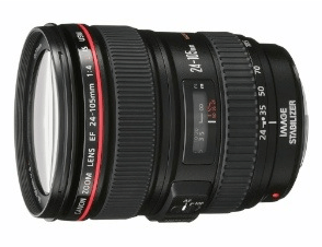 Lente Canon EF 24 - 105mm f / 4L IS USM