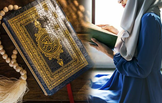 Uma mulher com menstruação pode ler o Alcorão? Mulher lendo o Alcorão