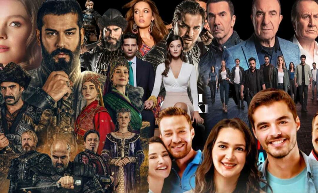 Anunciada a série de TV mais popular da Turquia! A série de TV mais popular é...