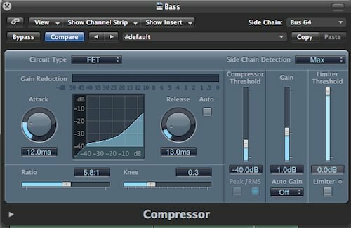 Série Home Studio Parte 8: Compressão Sidechain na lógica