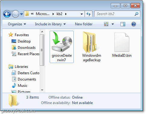 Backup do Windows 7 - pronto, agora você tem um backup