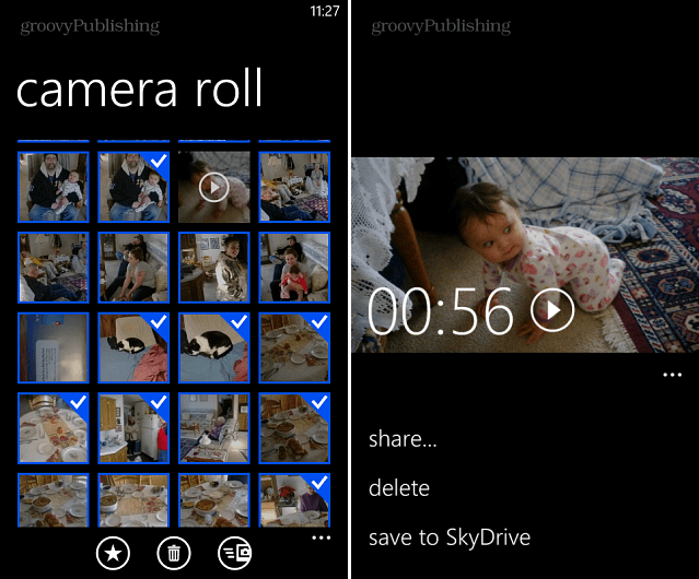 Windows Phone 8: Upload de fotos e vídeos para o SkyDrive