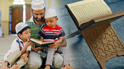 Como ensinar as crianças a oração e o Alcorão? Educação religiosa em crianças ...