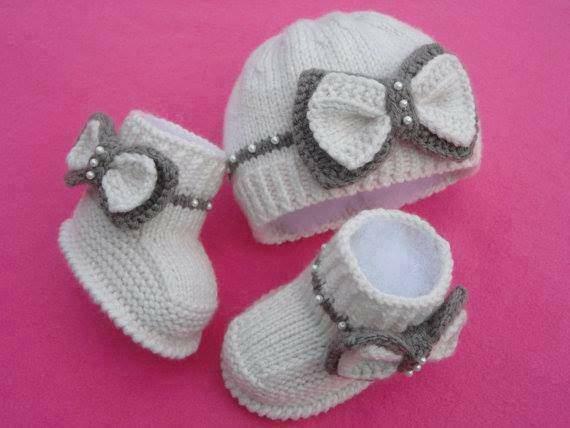Como tricotar sapatos de bebê