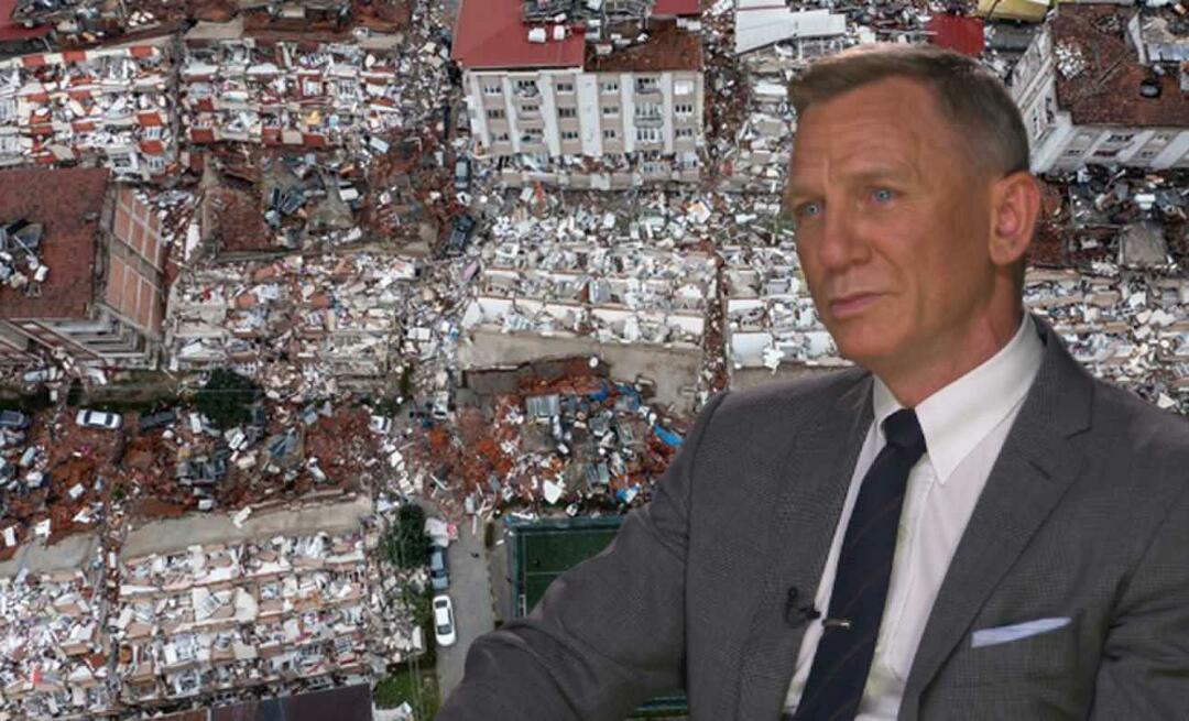 A estrela de James Bond, Daniel Craig, convocou Türkiye! Doação recorde chocou a todos