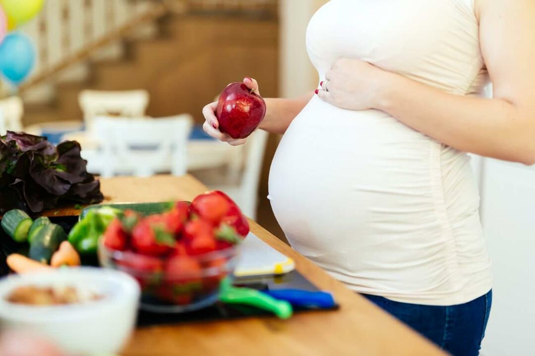 nutrição durante a gravidez