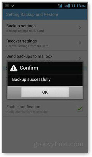 go-sms-backup-successful