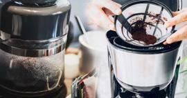 Como limpar a máquina de café? Limpando uma máquina de café com filtro? Pessoas que usam máquinas de café