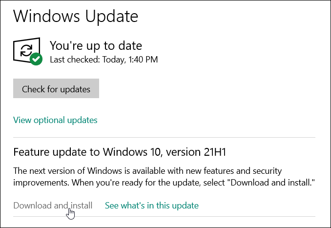 Baixar e instalar o Windows Update