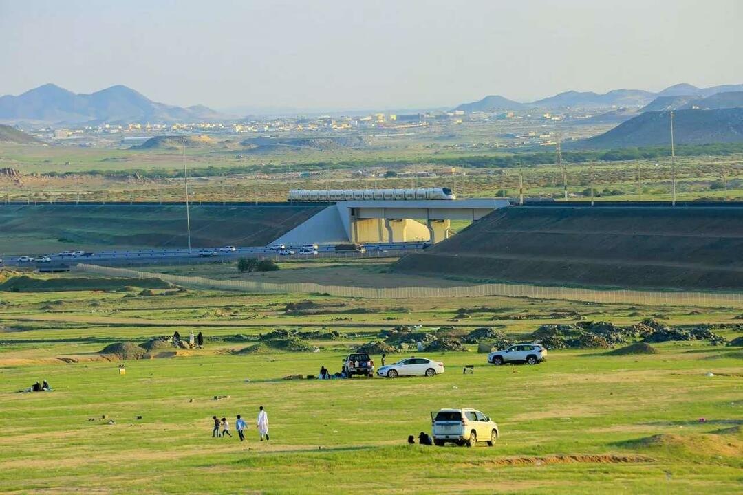 Montanhas e planícies em Meca são verdes! O apocalipse está se aproximando? Aqui estão os presságios do apocalipse...