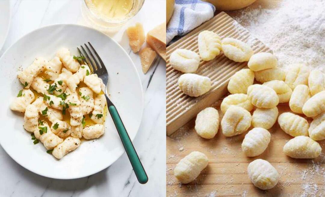 O nhoque pode ser feito sem batatas? Aqui está o sabor da culinária italiana, nhoque