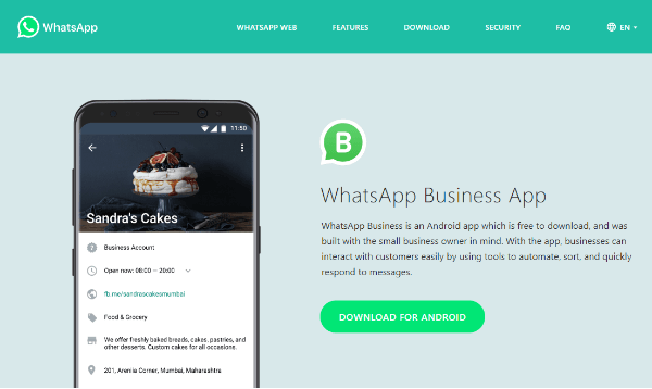 O WhatsApp lançou o WhatsApp Business, um novo aplicativo que tornará mais fácil para empresas e clientes se conectar e bater um papo.