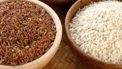 Arroz branco ou arroz integral é mais saudável?