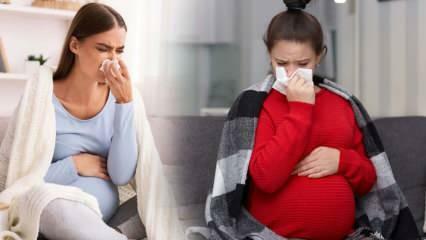 Para que serve o resfriado e a gripe para mulheres grávidas? Saracoglu
