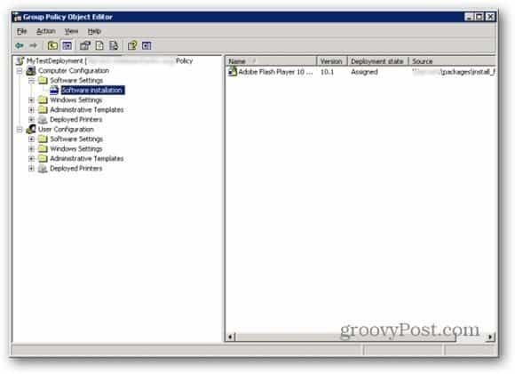 Como implantar pacotes MSI na diretiva de grupo no Windows Server