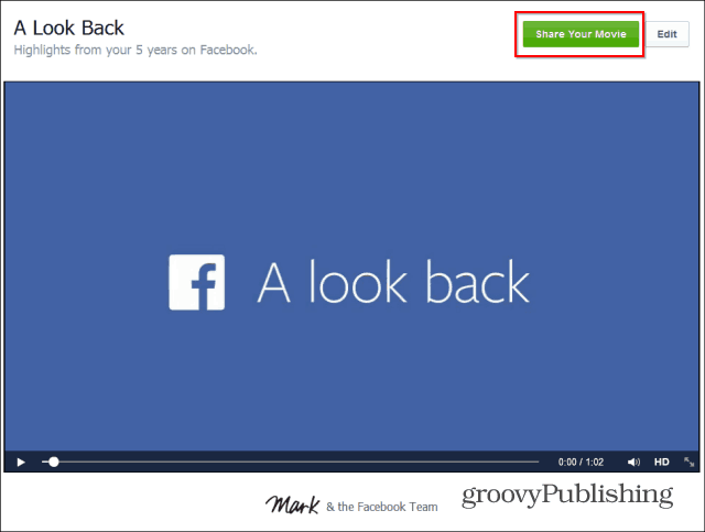 Como editar o vídeo do Facebook 'A Look Back'