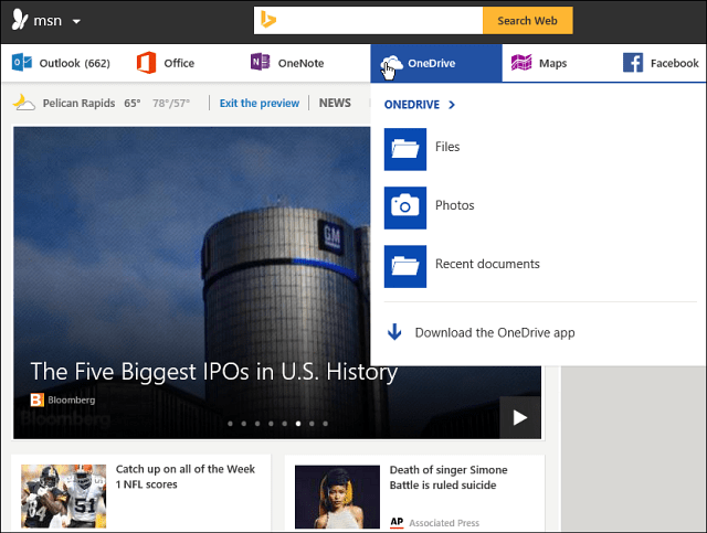 Microsoft lança novo MSN renovado para visualização