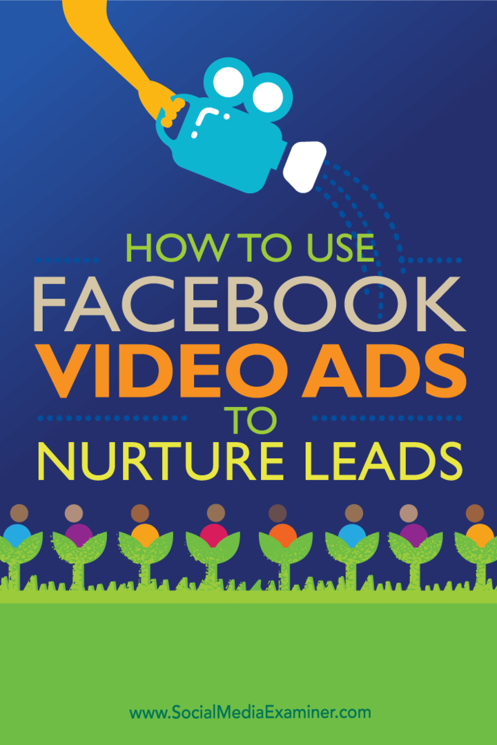 Como usar anúncios em vídeo do Facebook para estimular leads: examinador de mídia social