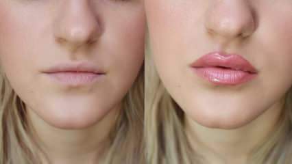Como deixar os lábios mais cheios? O batimento labial natural mais simples e eficaz